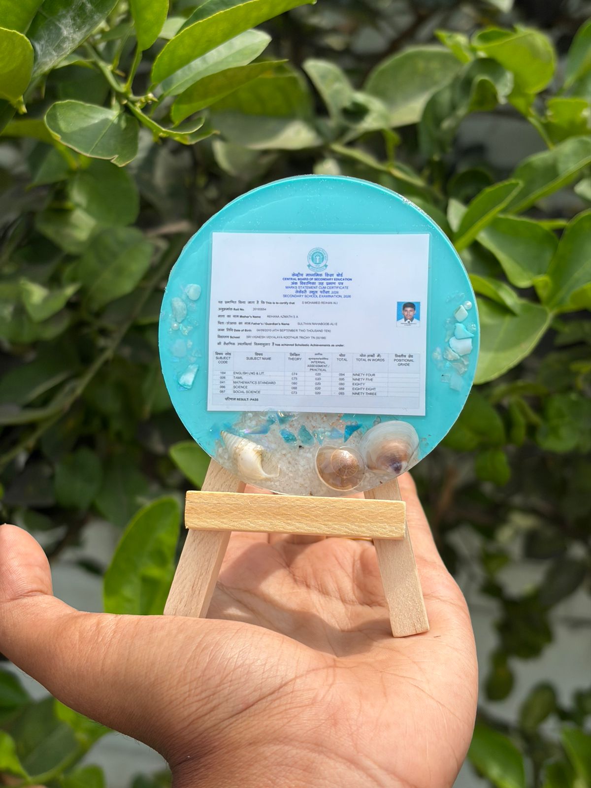 3 inchResin frame
