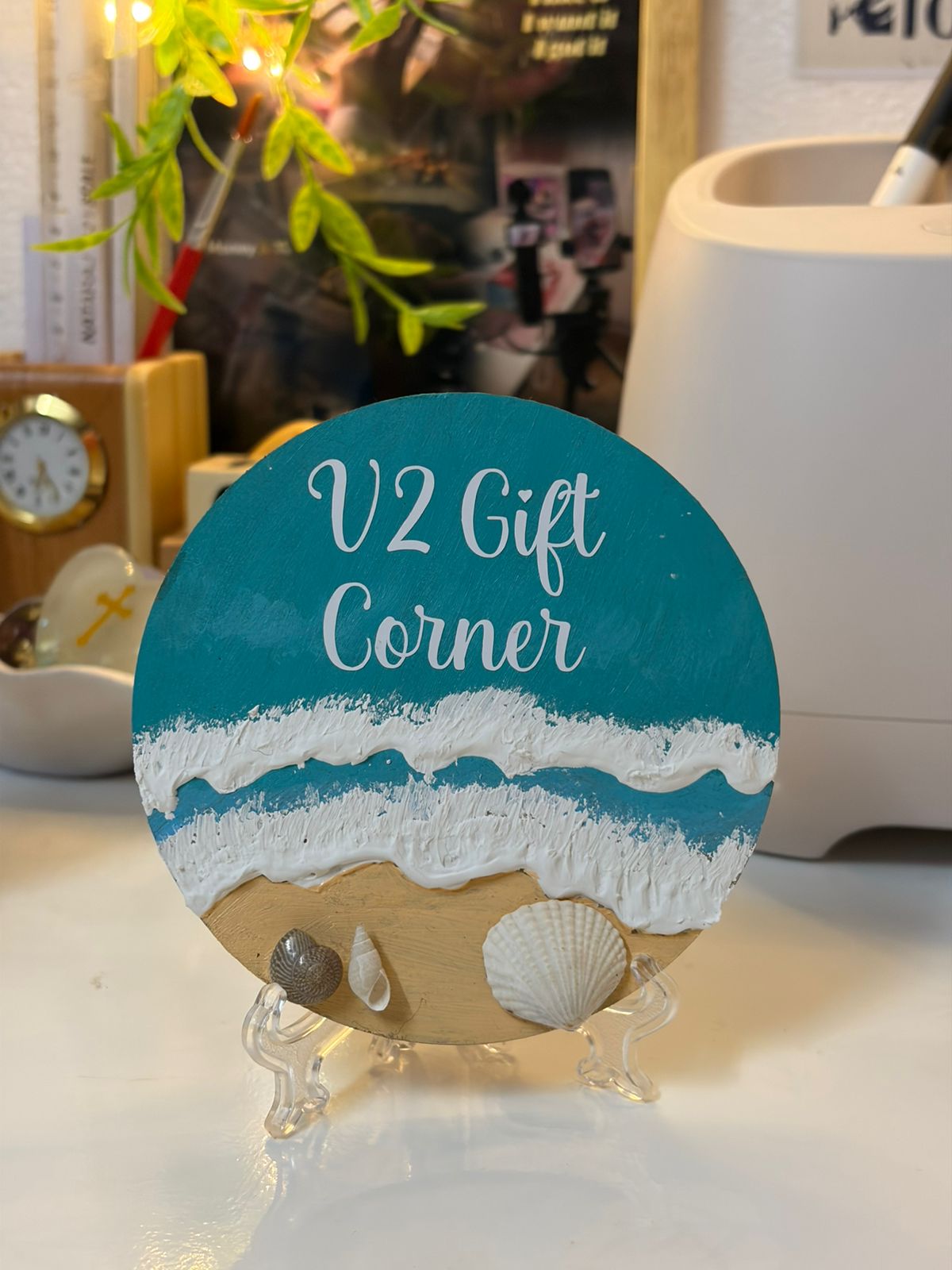 Handmade MDF name board