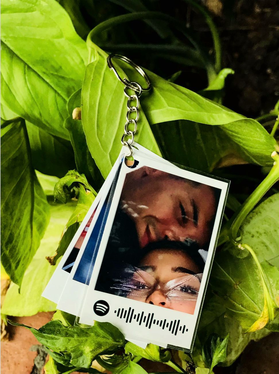 Polaroid keychain
