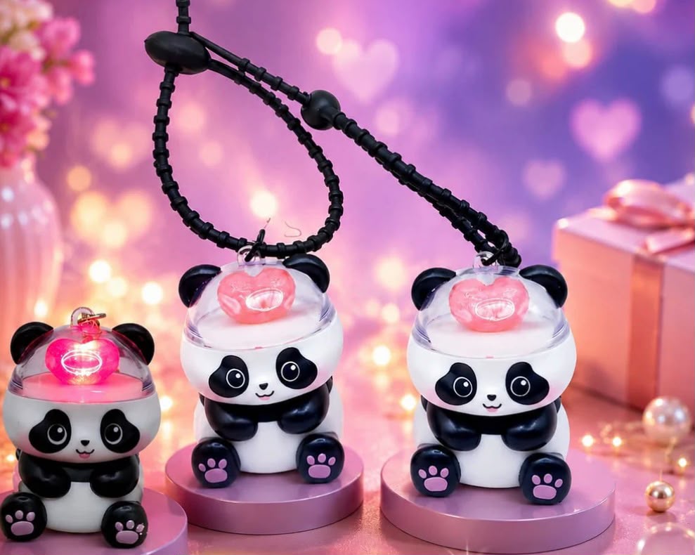Panda l❤️U keychain