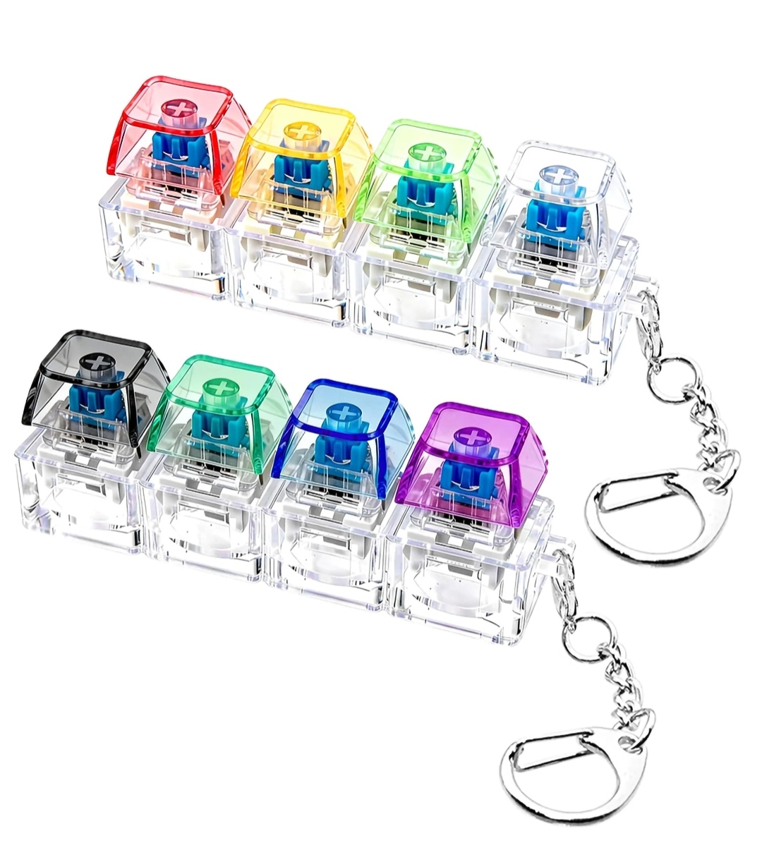 Keybutton keychain