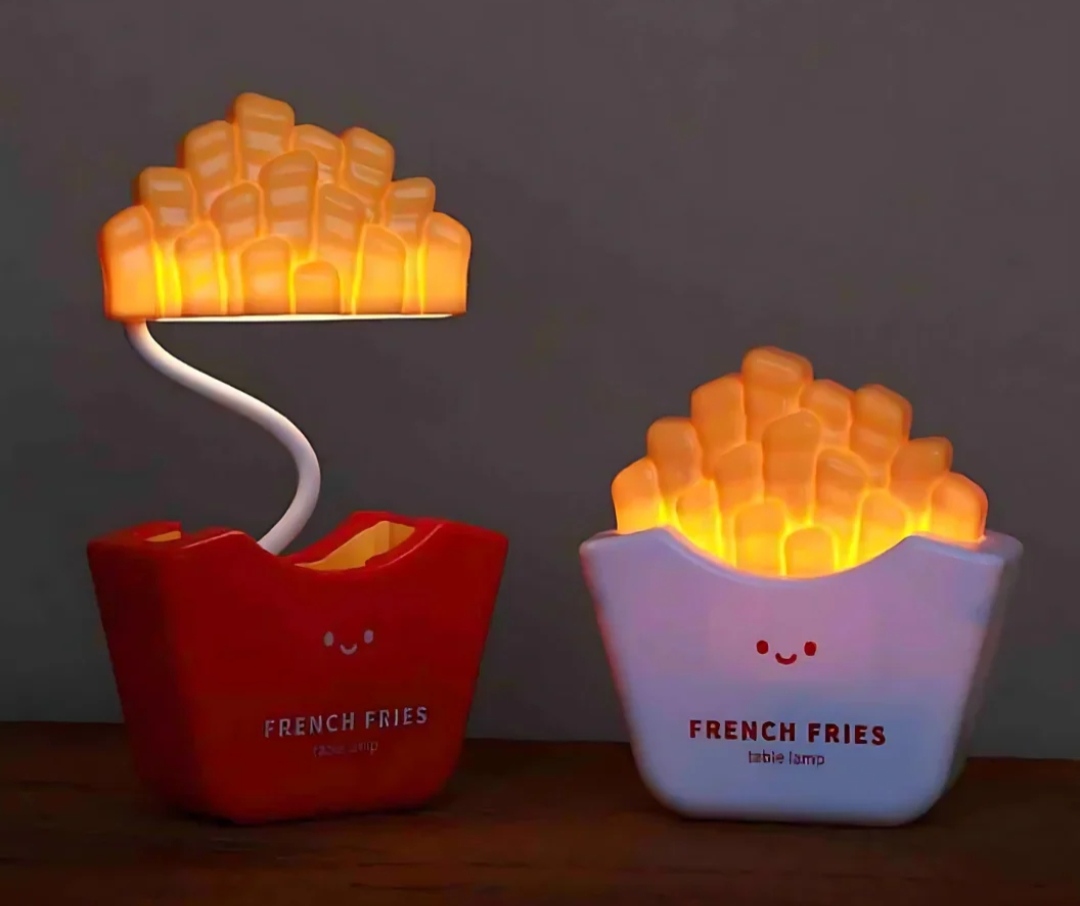 French fries lamp